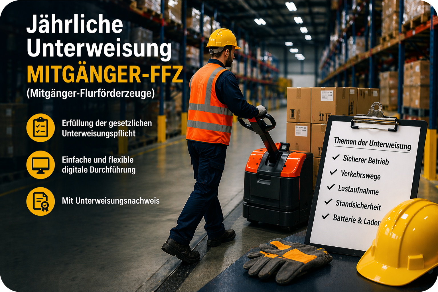 Jährliche Unterweisung Mitgänger FFZ-(6005) 